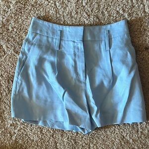 Reiss blue baggy shorts, pleated